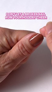 Say goodbye to broken nail panic! This tiny powerhouse fixes chips fast and also makes an adorable holiday gift. | Young Nails