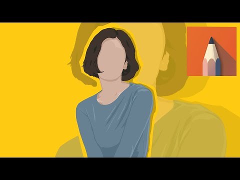 Minimalistic Digital Art | Easy Step by Step Tutorial | Autodesk Sketchbook