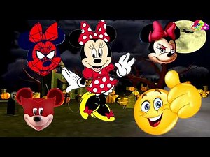 Mickey Mouse Spooky Adventure Finger Family Song