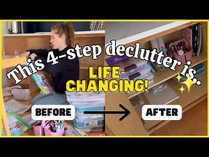 Declutter Your Life in 4 Simple Steps: The Ultimate Decluttering Method!