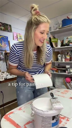 And it is so easy to store! Practice or finished work, perfect for both! #acrylicpainting #acrylic