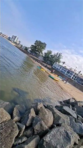 Kayaking at the Costa do Sol beach in Maputo City, Mozambique #visitmozambique