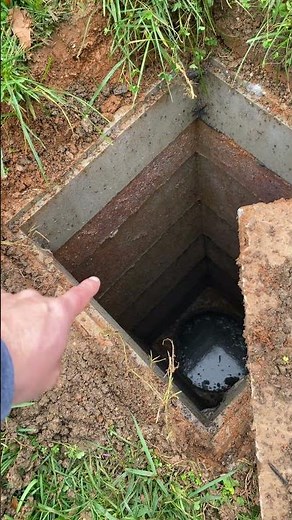 The Deepest Septic System I’ve Seen Today