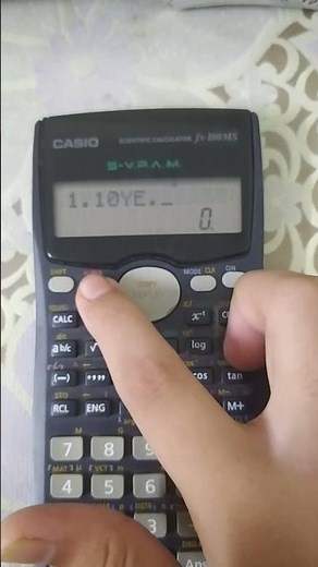 How to write I love you in scientific calculator #students #study #tricks