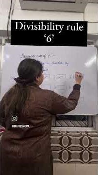 Divisibility Rule of 6 Explained | Divisibility Rules Series – Part 5