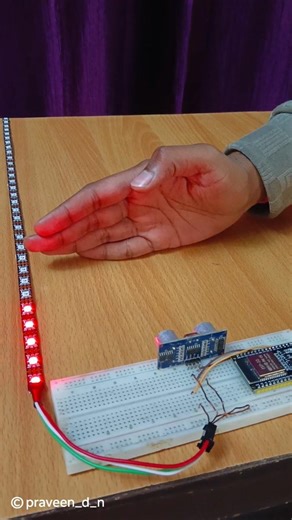 multi colour indicator using neopixel @Praveen_D_N