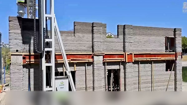 Research team 3D-printed two-story building in just 22 days