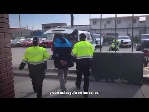 Así cayó este ladrón de Corabastos