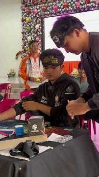 Ian Santos - 3x3x3 BLINDFOLDED CHAMPION! 🇵🇭PH Fastest Solver in 3x3BLD average!