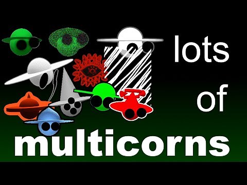 (almost) EVERY MULTICORN CHARTED‼️