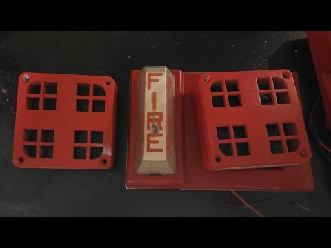 Fire Alarm System Test 31 | Simplex Strobe Plated and Horns
