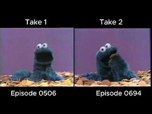 Sesame Street Take Comparison: “Cookie” (1973-1974)