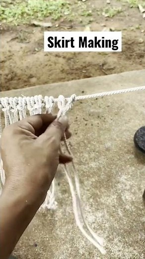 Making traditional dance skirt #shorts