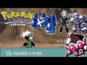The TRUE Champion Battle vs Steven Stone! (Pokémon Emerald Seaglass Hard Mode Finale)