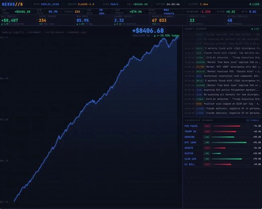 i gave my 16-year-old brother $100 and told him to try polymarkethe lost $73 in the first weekrandom crypto betsthen he asked if he could use claudei said surenext day he comes back:“claude said i was doing it wrong”it told him:you’re not identifying edgeyou’re betting convictionthat has negative expected valuefind markets where implied probabilitydiverges from base rates by 12+ pointshe didn’t even know what EV wasi explained base ratesthat night he ran the scan across all marketsfound 5 with 1