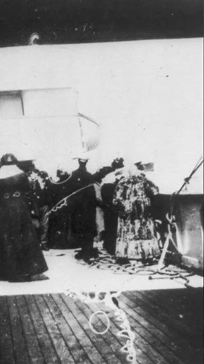 Titanic Survivors aboard the Carpathia, c1912