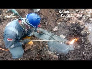Cadweld installation | Catodhic Protection | Pipeline 🇮🇩 WK Rokan