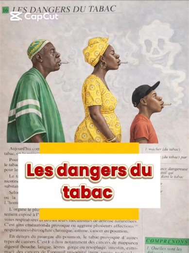 Les dangers du tabac Horizon d'Afrique CM2 1ère édition Morceaux Choisis #danger #tabac #pipe #cigarette #tiktokviral