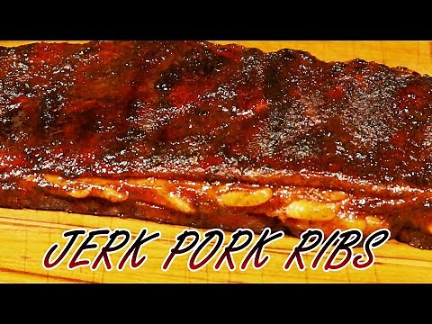 The Best Jamaican Jerk Pork Ribs Ever