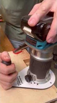 Get solid footing for smaller routers with Woodpeckers StabilMax Trim Router Base.