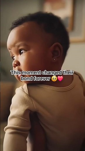 The moment he realized he was a dad 🥹❤️ #baby #babyfathervlog #emotional #moments