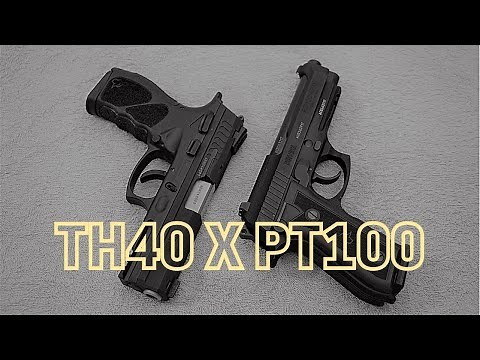 Qual a melhor pistola .40? TH40 x PT100