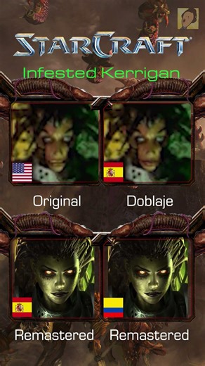 StarCraft - Infested Kerrigan Dubbing: Which do you prefer? #blizzard #gaming #gamer #starcraft