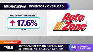 AutoZone posts earnings beat, grows sales annually