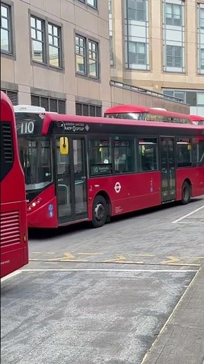 Here are routes 110 and 190 at Hammersmith Bus Station