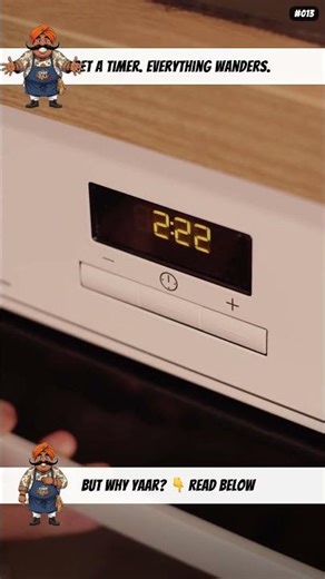 #013 Set a timer. Everything wanders. 🍳 | 1% Better Chef