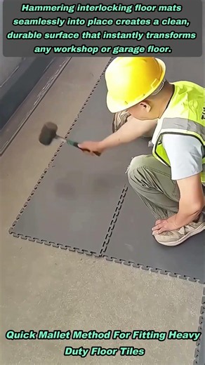 Easy Step By Step Interlocking Rubber Floor Mat Installation