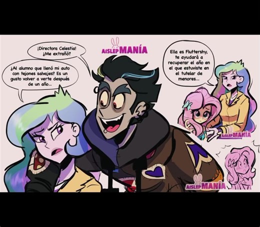 Comic Doblaje de MLP: Flores Chai y Tejones Salvajes