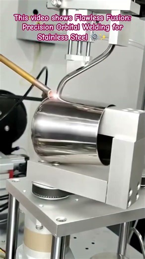 Orbital Welding for Stainless Steel #OrbitalWelding #StainlessSteel #Manufacturing #Engineering