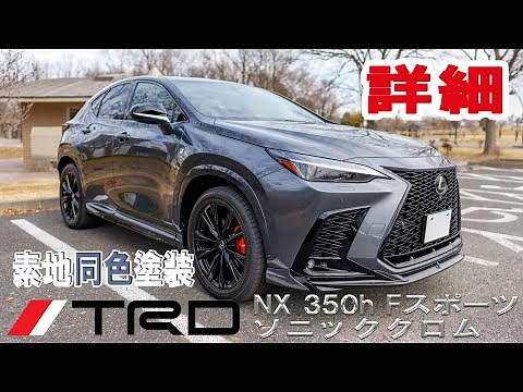 レクサスNX FスポースTRDエアロ 詳細