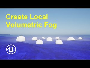How to create local volumetric fog in Unreal Engine 5
