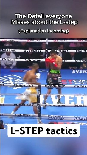 L-STEP Tactics | do this after the step #boxingfootwork