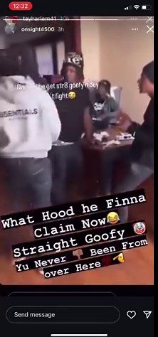 Blood gang internal beef