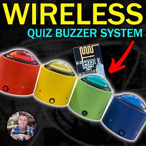 Wireless Quiz Buzzer System with nRF24L01 Arduino