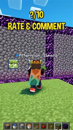 Minecraft Unbreakable Wall💀