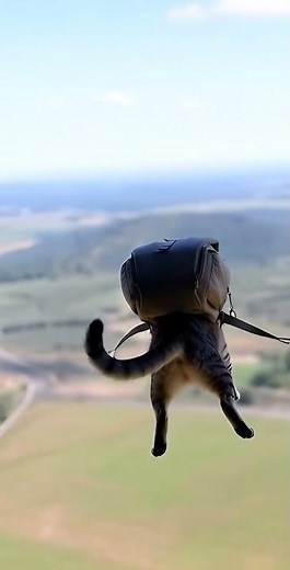 Mission Impossible Spy Cat Timer Runs Out... Cat Jumps! Epic Parachute 😹🪂