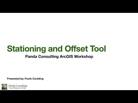 Stationing and Offsets in ArcGIS Pro - January 2022