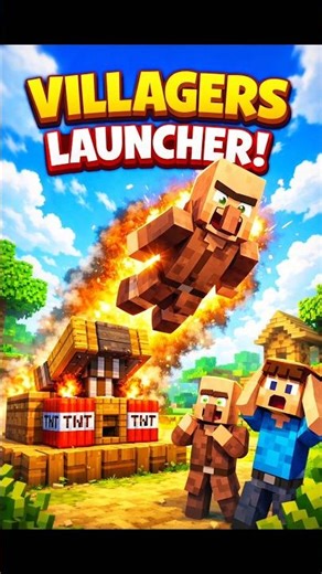 villagers launcher 😲
