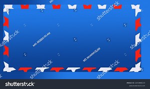 Blue Colors Background Frame Border Copy Stock Illustration 2253806133 | Shutterstock