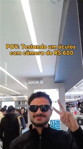 POV: Testando um óculos de R$ 500