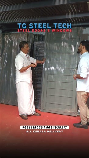Steel windows, doors & ventilation - tata gi - factory to customer - all kerala delivery