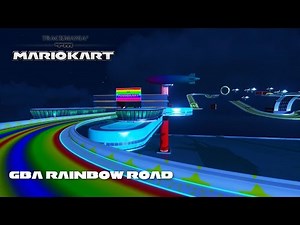 Mario Kart TrackMania- GBA Rainbow Road