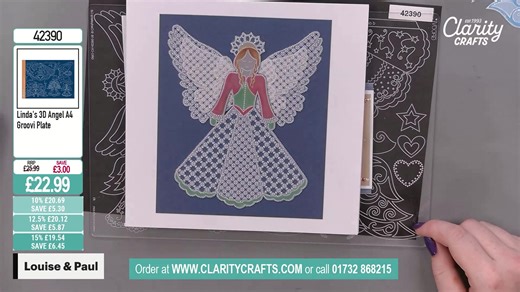 Join Louise & Paul for another hour of Clarity Social TV as they get Groovi with the timeless Twas the Night collection illustrated by Barbara Gray. All available on the Clarity website: https://claritycrafts.com/ | Pergamano