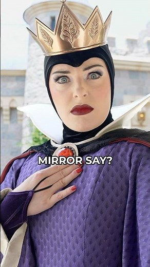 Is the Evil Queen the TRUE FAIREST of them all? #disneyland #snowwhite #evilqueen