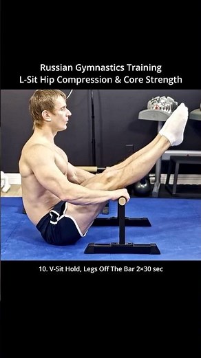 Build the foundation for a stronger L-sit.