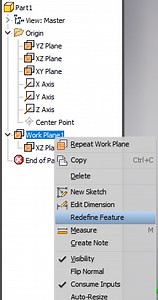 Redefine a Plane Reference